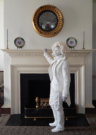 13 The Academical Village, University of Virginia -- The Ghost of Thomas Jefferson appears at home in fine white spaces