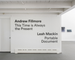 Andrew Fillmore: This Time is Always the Present, Installation View, 2016, Photo: Jaimephoto