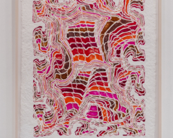 Installation view, Photo: Jaime Alvarez James Siena printmaking exhibition