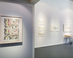 Installation view, Photo: Jaime Alvarez James Siena printmaking exhibition