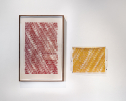 Installation view, Photo: Jaime Alvarez James Siena printmaking exhibition