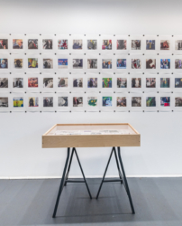 Installation view of work by Sarah McEneaney. Photo: Jaime Alvarez