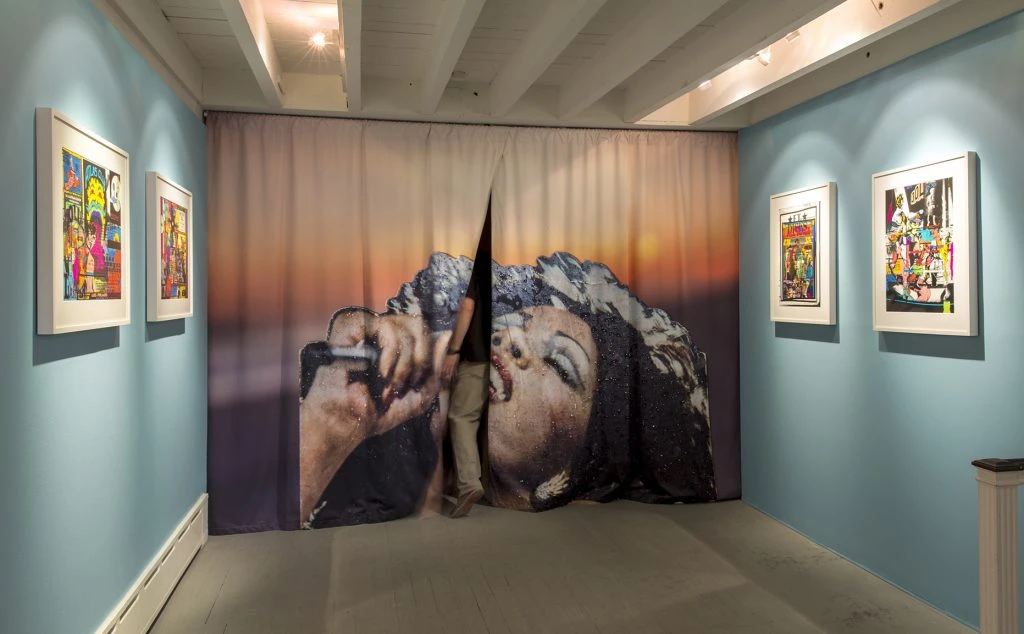 Installation view of Gabriel Martinez: Bayside Revisited, 2015.