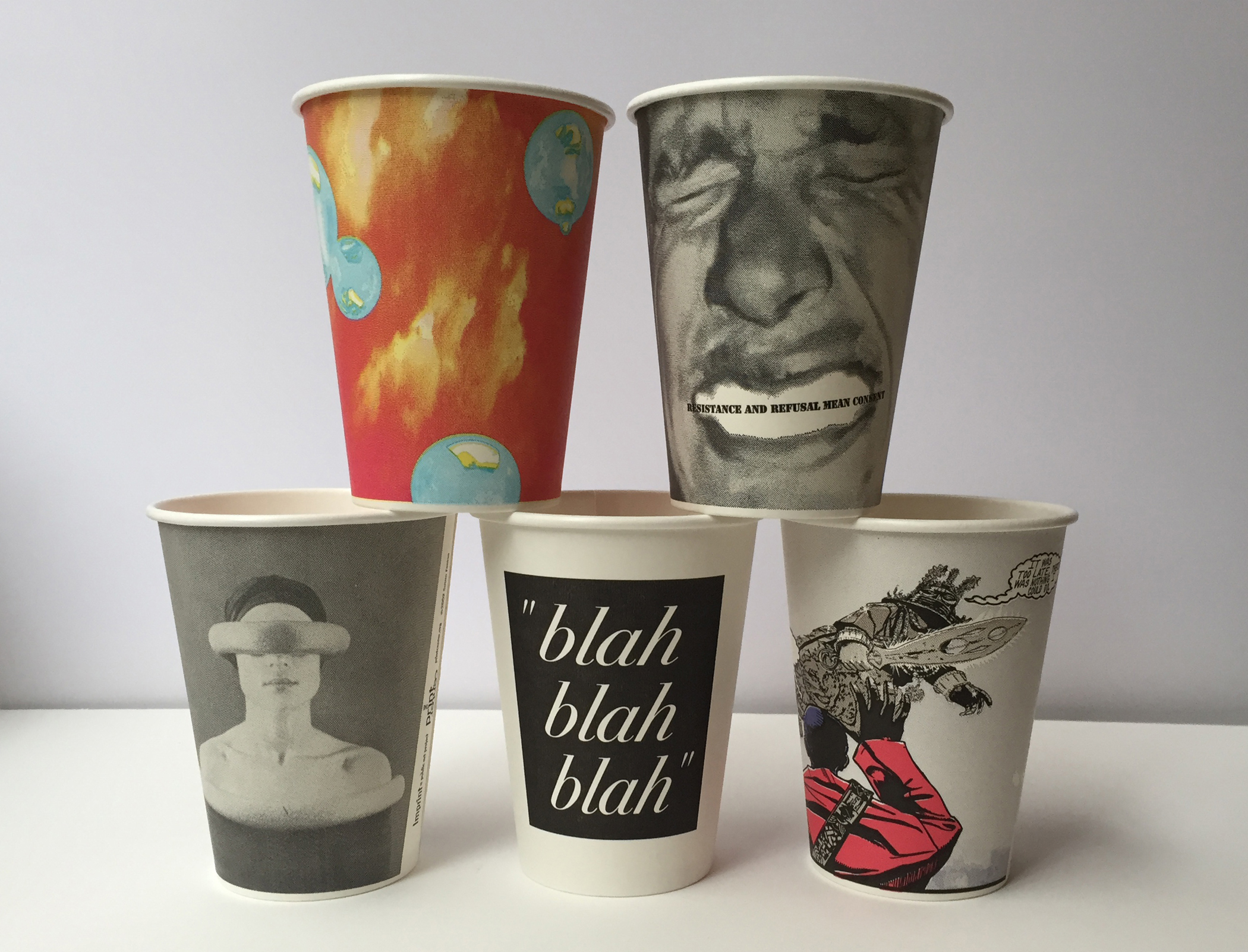 Imprint cups
