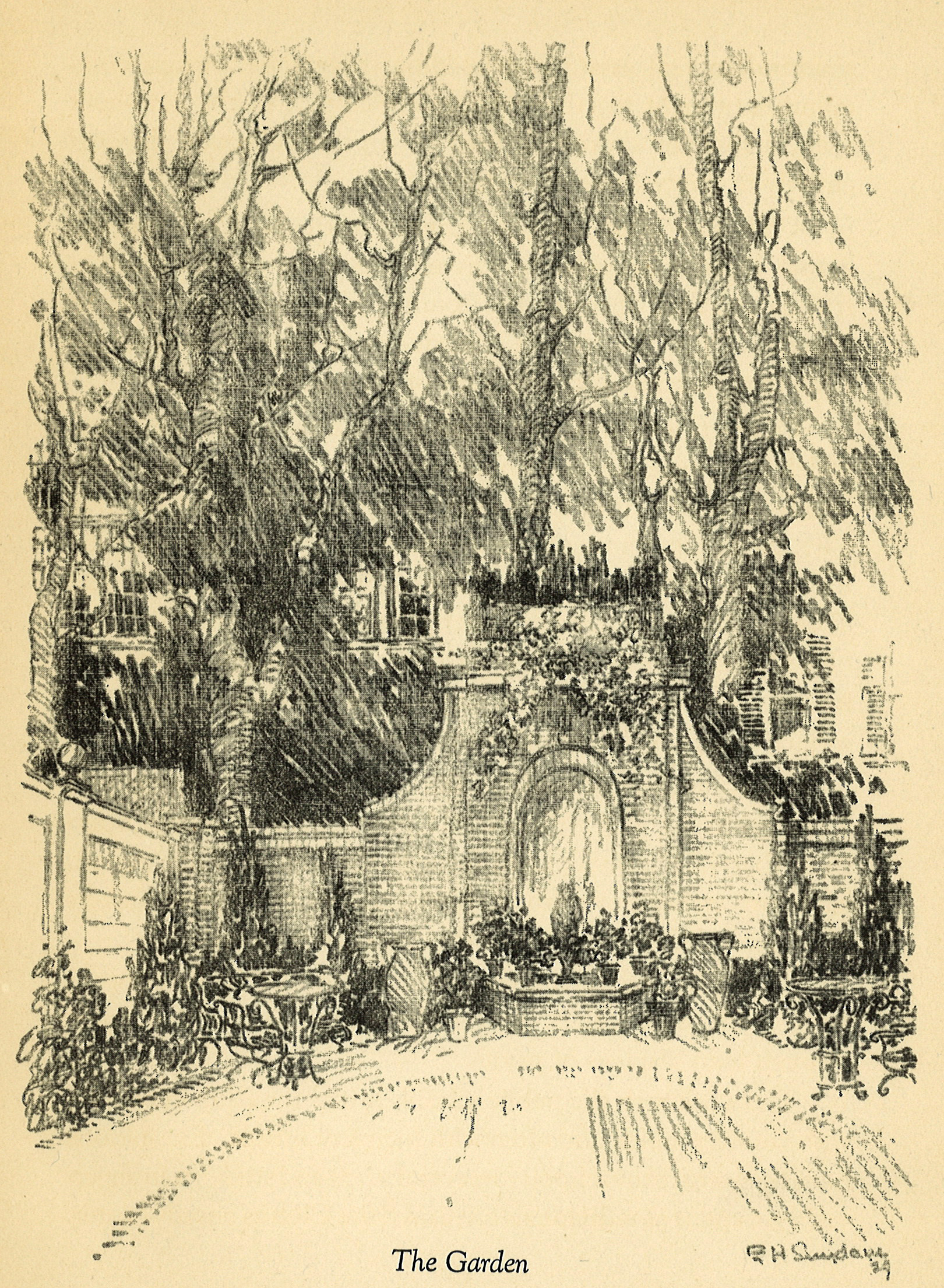 the garden