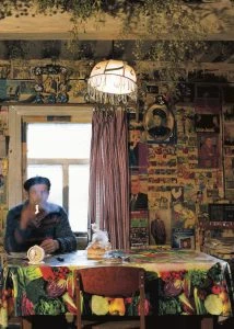 Arturas Valiauga, I dropped in on Stepas, we talked about life, 2002